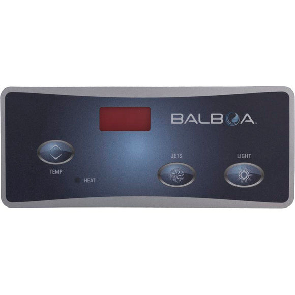 Balboa Water 10352 Overlay, Duplex Digital, Jet/Light, LED