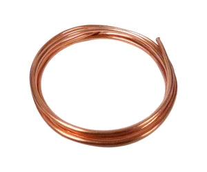 5' FT of  8 AWG Solid Soft Copper Wire 1/8" for Arts & Crafts Customize Jewelry