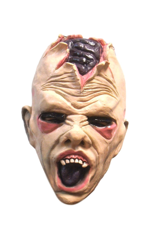 Halloween Open Skull Zombie Crying Baby Creepy Monster Latex Mask 50192