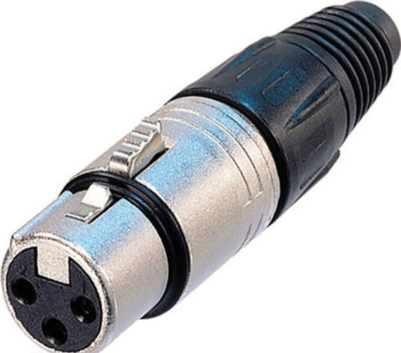 Neutrik NC3FX Female 3 Pole Cable XLR Connector