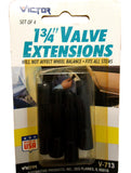 Lot of  (23) Kits Victor Chrome Valve Sleeves And Extensions V-719 V-721 V-713