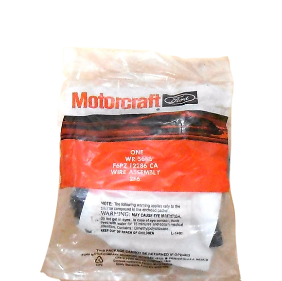 Motorcraft Ford WR 5666 F6PZ 12286 CA Wire Assembly 2F6 8mm F6PZ12286CA