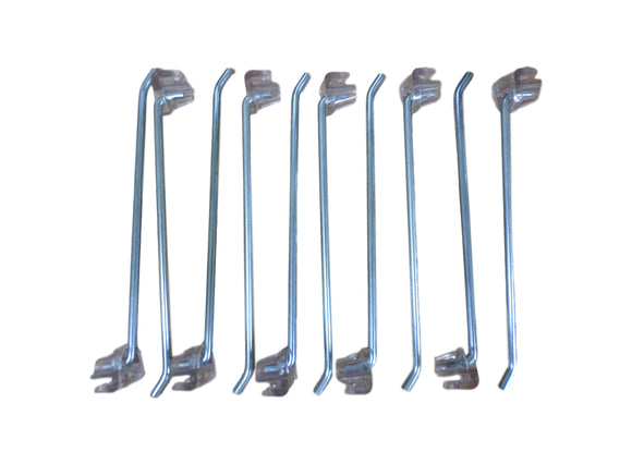 Big A (qty 10) Crossbar Peg Hooks Holders Merchandise Store Organizers 9