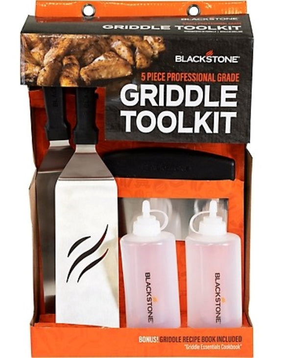 Blackstone 1542 5-Piece Professional Grade Griddle Toolkit