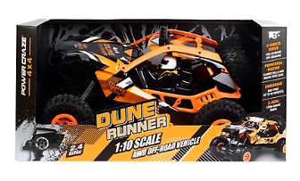 Power Craze GV-6587 - Dune Runner RC Awd Off-Road Buggy 1:10, Indoor and Outdoor