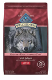 Blue Buffalo Wilderness High Protein Natural Adult Dry Dog Food, Salmon 24 lb.