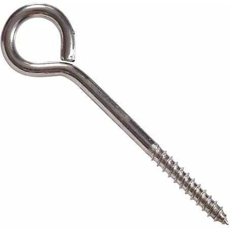 Hillman Hardware Essentials 321168 Stainless Steel Lag Screw Eye 1/4 X 3-3/4