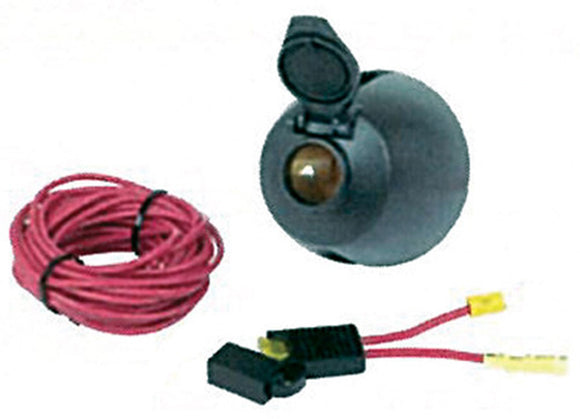 Hopkins 55115 12V Power Socket with 17' Power Wire