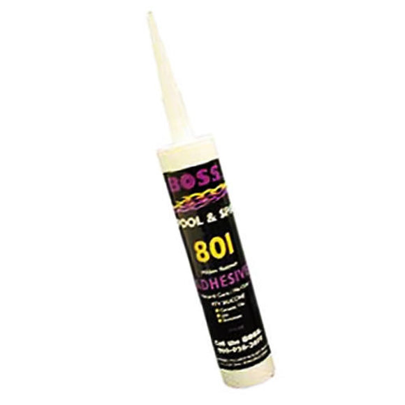 Boss 80100B Clear Silicone Adhesive 10.3 OZ for Pool Filters