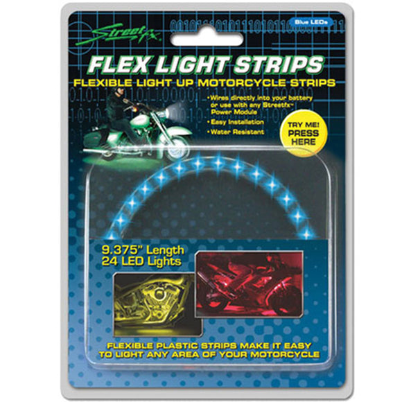 Street FX 1043048 Flex Lights - Blue