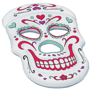 Swimline 90555SL 62" x 40" Sugar Skull Shaped Lounge