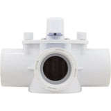 Champlain Plastics AFT100T Diverter Valve, Olympic, 1-1/2"fpt, 3-Way, White