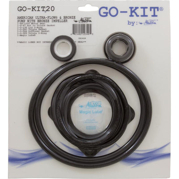 Aladdin GO-KIT 20 American Ultra-Flow/Bronze Pump GO-KIT20