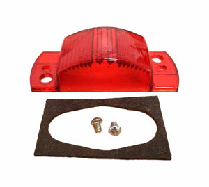 Signal Stat Lighting 8930 Red Replacement Lens Kit With Gasket SAE 1991 77-534