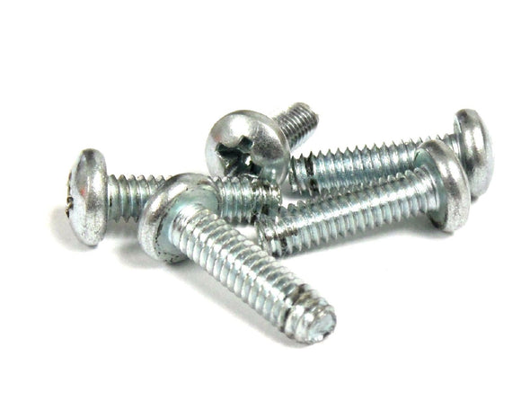 Lot of 5 Philip Round Head Screws Flat Tip for Sheet Metal Screw 5/8