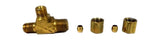 Big A Service Line 3-171220 Brass Pipe, Tee Fitting Kit 1/8" x 1/8"