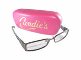 Candie's Women C Lauren Brown-Blue Eyeglass Frame w/ Case 50-16-135