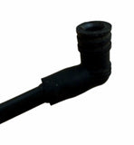 PCV Plastic Hose to Upper Intake Hose With Two Rubber Elbow Adapter Fittings