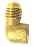 Big A 3-150860 Hydraulic Brass Pipe, 90° Elbow Fitting 1/2 x 3/8 3150860