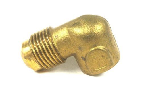 Big A 3-150860 Hydraulic Brass Pipe, 90° Elbow Fitting 1/2 x 3/8 3150860