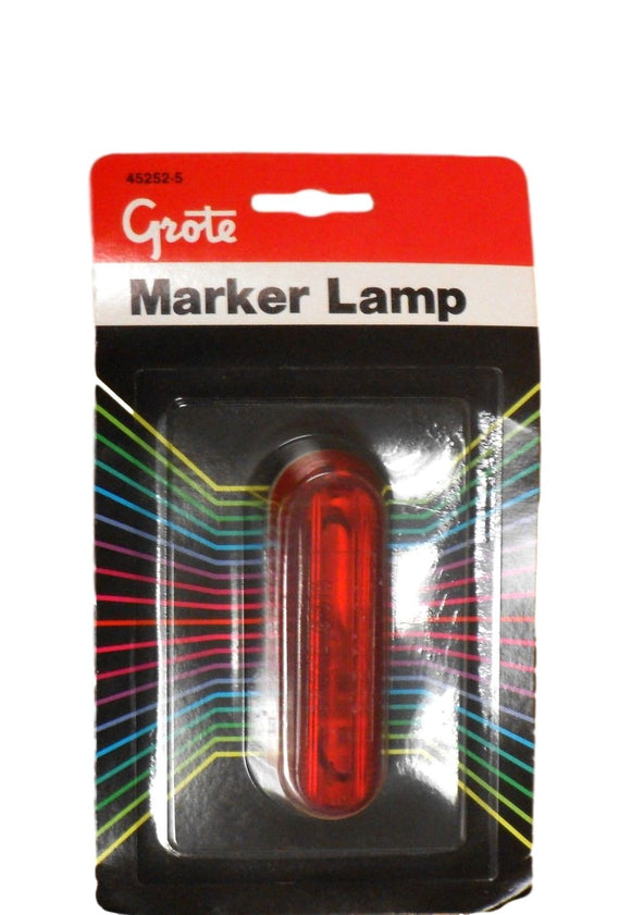 Grote Red TRUCK - TRAILER Marker Lamp 45252-5 452525 45252 BRAND NEW - FREE SHIP