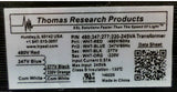 Thomas 480:347:277:220-245VA-IC Transformer ATX 1121-1005 480:347:277:220-245VA