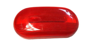 Red Clearance Marker Lens Cover SAE P2 76 Oval Oblong Truck Trailer LS 354