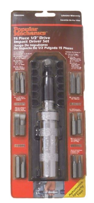 Popular Mechanics PM50006 15 Piece 1/2