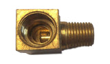 Big A Service Line 3-115640 Brass Pipe, 90 deg Street Elbow Fitting 3/8" x 1/4"