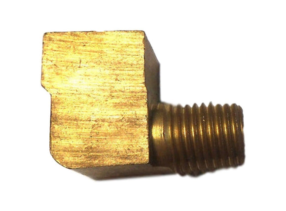 Big A Service Line 3-115640 Brass Pipe, 90 deg Street Elbow Fitting 3/8