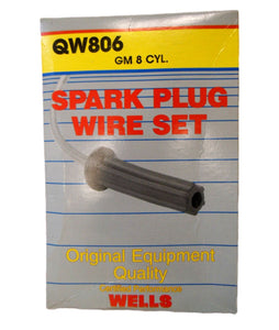 Wells QW806 Spark Plug Wire Set GM 8 cylinder Pontiac 1974-1981