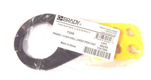 Brady T220 Prinzing 1-1/2" Steel Lockout Hasp Epoxy Coat