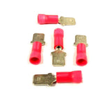 Dorman (Pack of 5) 638-260 22-18 Gauge Red Male Slide Disconnect Terminal .250"