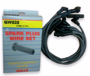 Wells QW828 Spark Plug Wire Set 6 cylinder Mercury Ford 1977-1979 2X1299 NEW