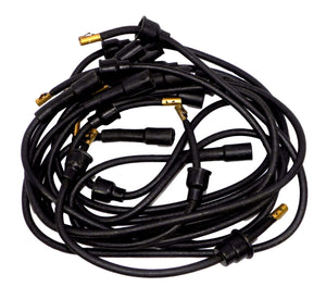 Taylor Made 483A-5 Spark Plug Wire Set Black Hypalon Insulation