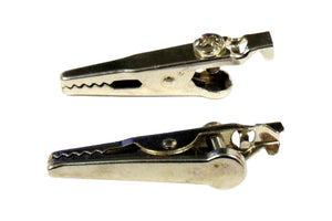 Niehoff 62-10 Set of Two Alligator Test Clips w/ Screw 1-3/4" Long