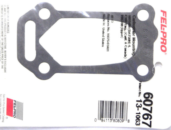 Fel-Pro 60767 Carburetor Mounting Gasket Upper