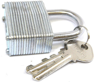 TRW 671151 Laminated Padlock 1.1/2" W/ Set of 2 Keys