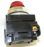 General Electric CR104PLG88R Red Indicating Light Push Button STD 24V Input