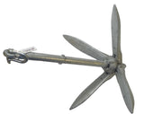 SEAFIT G8008-MKII Folding Grapnel Anchor 6.5 LB. Galvanized