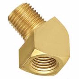 Big A Service Line 3-22440 45 deg Forged Brass Street Elbow Fitting 1/4"