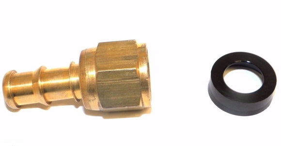 Big A Service Line 3-74140 Brass Hose Fitting, 1/4