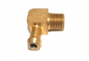 Big A Service Line 3-83124 Brass 1/8" Thread x 1/4" Metal Barbed Tube Fitting