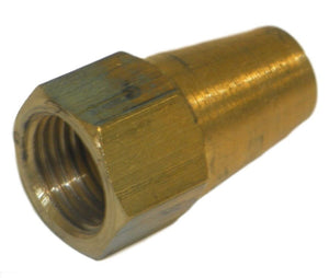 Big A Service Line 3-14150 Brass Long Nut 5/16"