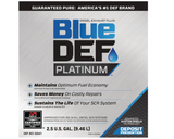 BlueDef DEG002 Platinum Diesel Exhaust Fluid, 2.5 gal.