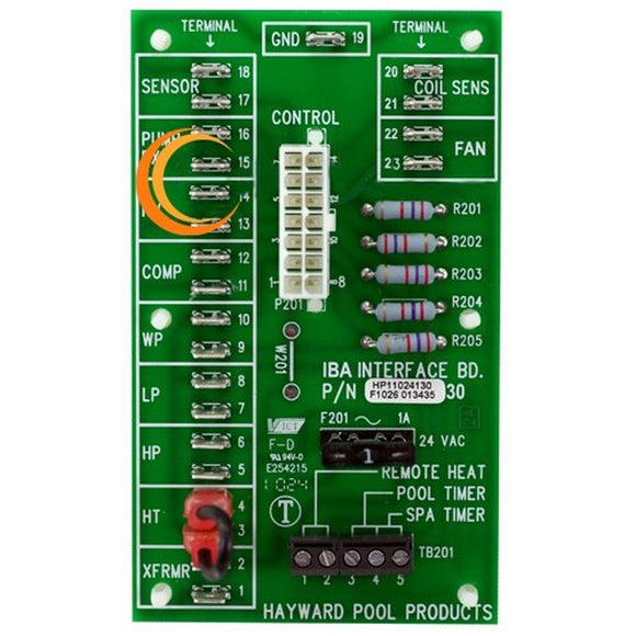 Hayward HPX11024130 Interface Control Board for Heat Pump