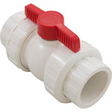 Hayward QTA1020CSEW 2" PVC True Union Compact Valve S/T Epdm Tpv - White