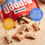 Milk-Bone Dipped 7910022418 Dog Coated Biscuits Baked with Peanut Butter - 12 oz