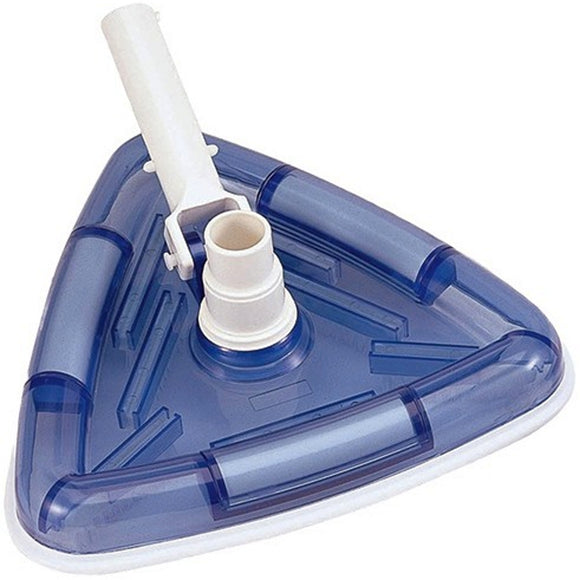 Ocean Blue 130035B Transparent Triangular Vacuum Head with Snap Adapt Handle