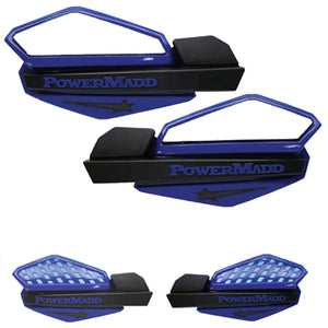 Powermadd 34204 Star Handguard System - Blue/Black